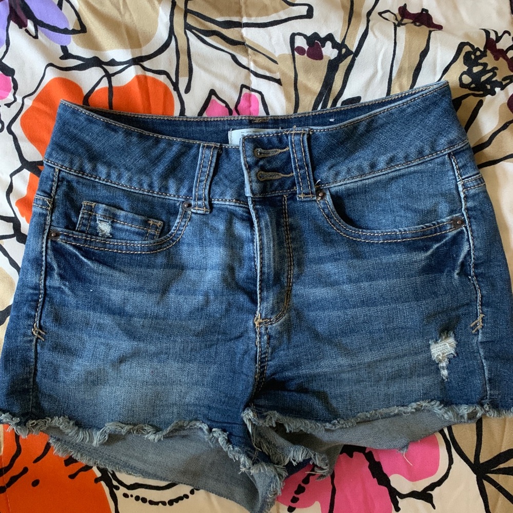 High wAisted Jean shorts